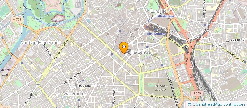 localisation de l'entreprise ADB BIJOUX à LILLE