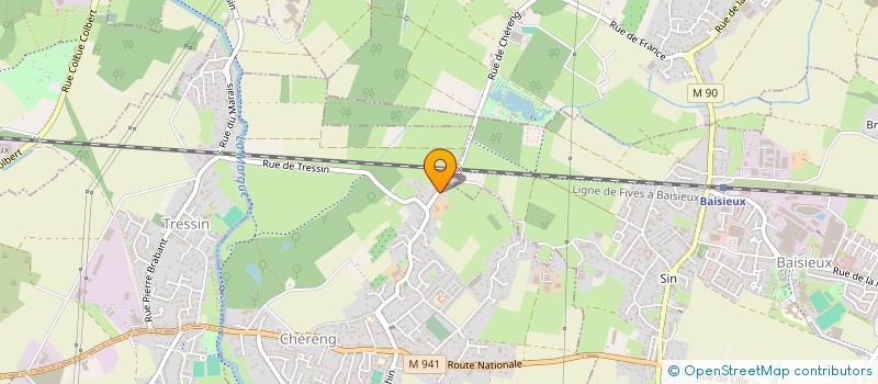 localisation de l'entreprise ADB DEVELOPPEMENT  CHERENG