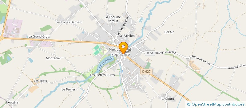localisation de l'entreprise ADB PAROISSE DU SAINT REDEMPTEUR à NEUVY-SAINT-SEPULCHRE