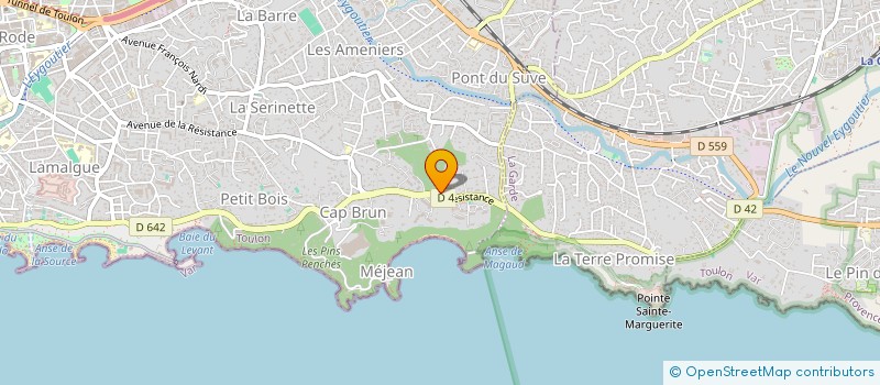 localisation de l'entreprise ADB SOLUTIONS à CUERS
