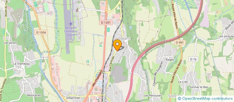 localisation de l'entreprise ADB SPECIFIK  VOGLANS