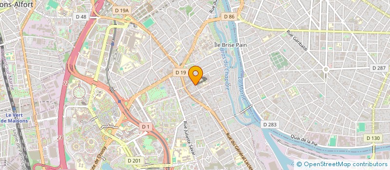 localisation de l'entreprise ADB TRANSACTION  CRETEIL