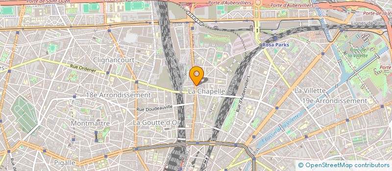 localisation de l'entreprise ADBA  PARIS