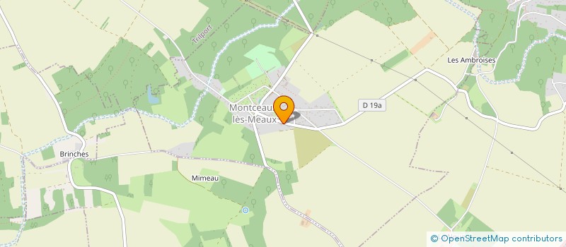 localisation de l'entreprise ADBA  MONTCEAUX-LES-MEAUX