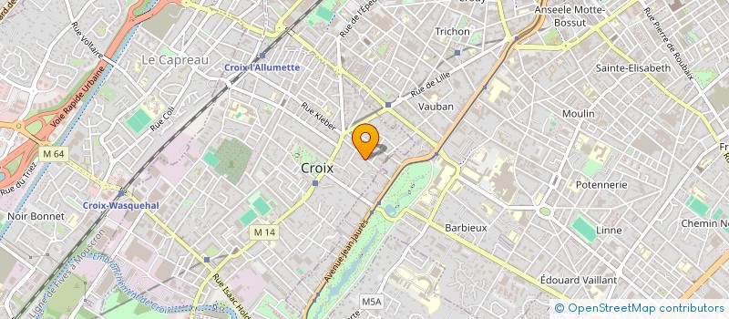localisation de l'entreprise ADBATEXPERT  CROIX