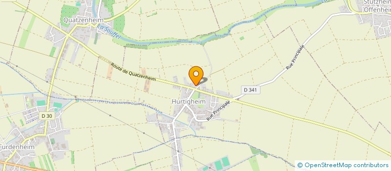 localisation de l'entreprise ADBB IMMO  HURTIGHEIM