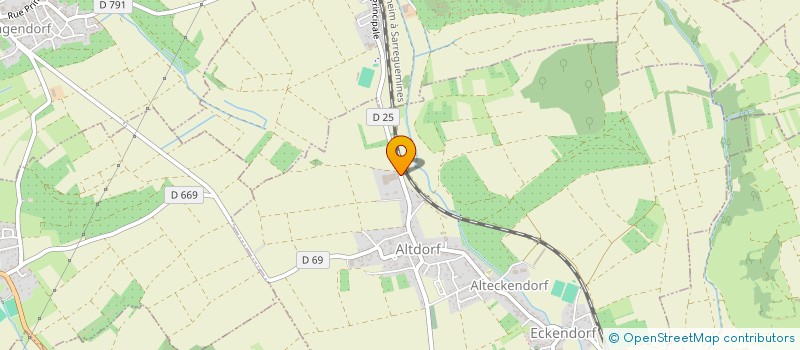 localisation de l'entreprise ADBOX  ALTECKENDORF