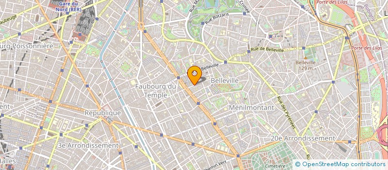 localisation de l'entreprise ADC  PARIS