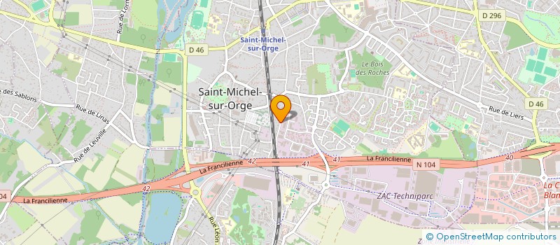 localisation de l'entreprise ADC à SAINT-MICHEL-SUR-ORGE