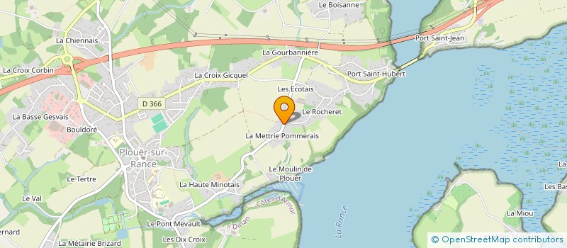 localisation de l'entreprise ADC à PLOUER-SUR-RANCE