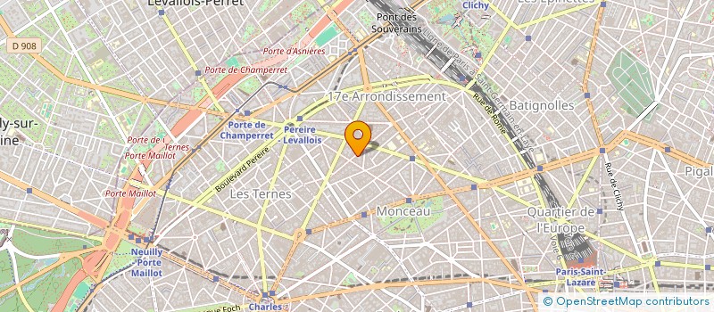 localisation de l'entreprise ADC  PARIS