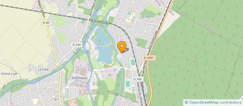 localisation de l'entreprise ADC BAT.RENOV à CHALETTE-SUR-LOING