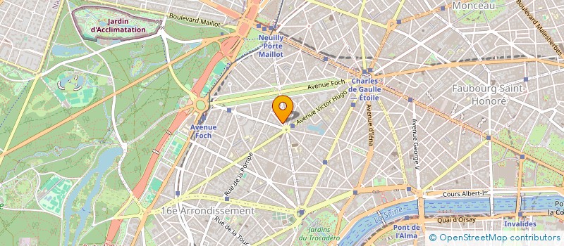 localisation de l'entreprise ADC HOLDING  PARIS