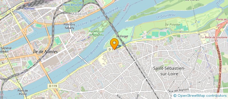 localisation de l'entreprise ADC IMMO à SAINT-SEBASTIEN-SUR-LOIRE