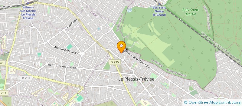localisation de l'entreprise ADC PLUS à LE PLESSIS-TREVISE