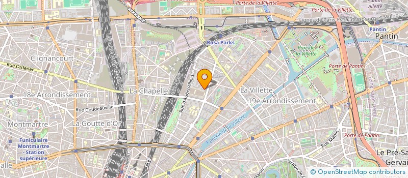 localisation de l'entreprise ADC PRODUCTIONS  PARIS