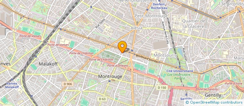 localisation de l'entreprise ADC SERVICES à PARIS
