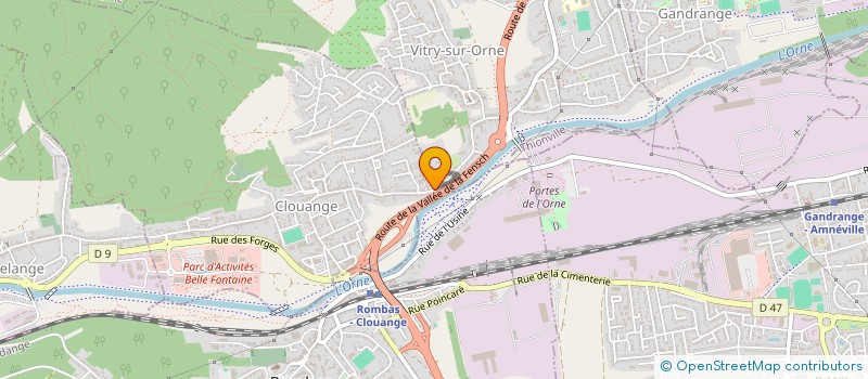 localisation de l'entreprise ADC SERVICES  CLOUANGE