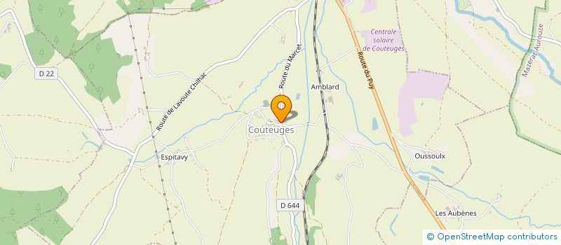 localisation de l'entreprise ADCAFEJU  SALZUIT