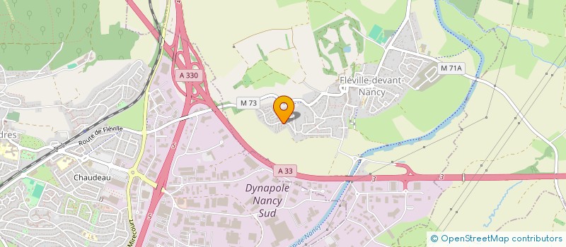 localisation de l'entreprise ADCAR  FLEVILLE-DEVANT-NANCY