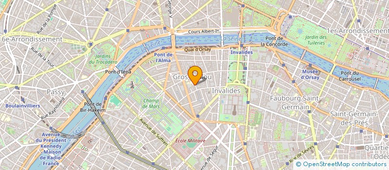 localisation de l'entreprise ADCB  PARIS