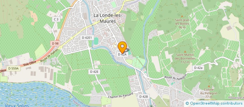 localisation de l'entreprise ADCE 83 à LA FARLEDE
