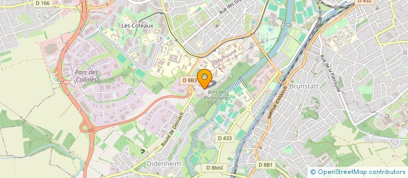 localisation de l'entreprise ADCED à BRUNSTATT-DIDENHEIM