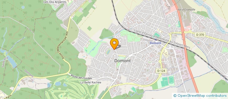 localisation de l'entreprise ADCM  DOMONT