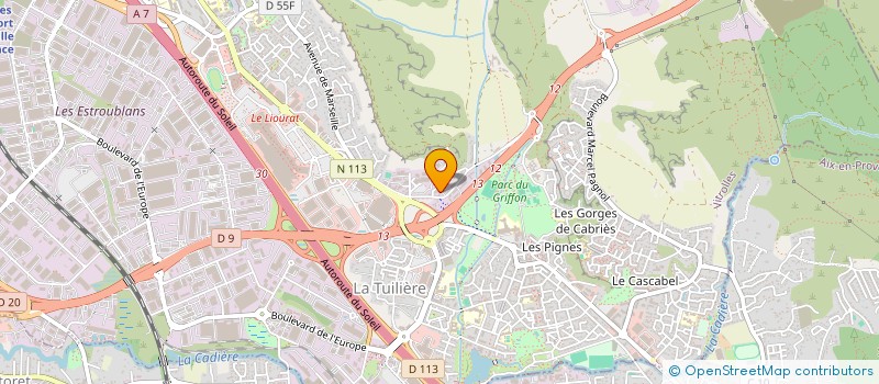 localisation de l'entreprise ADCOM PAYS D'AIX à VITROLLES
