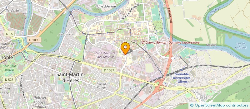 localisation de l'entreprise ADCP ASS DEVELOP CONN JUR ECON à SAINT-MARTIN-D'HERES