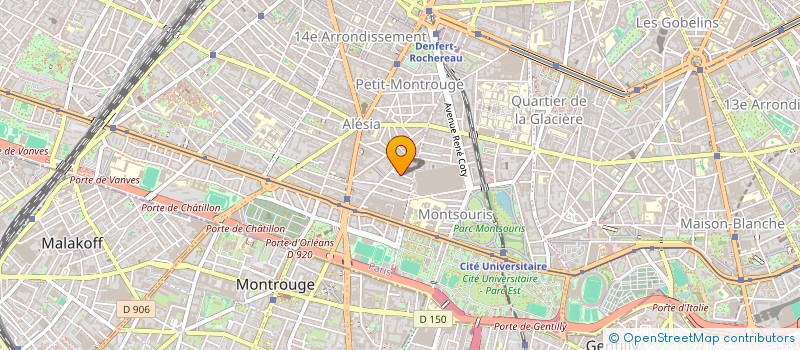 localisation de l'entreprise ADCR SNC  PARIS