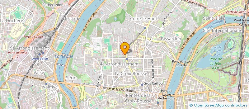 localisation de l'entreprise ADCS  LYON