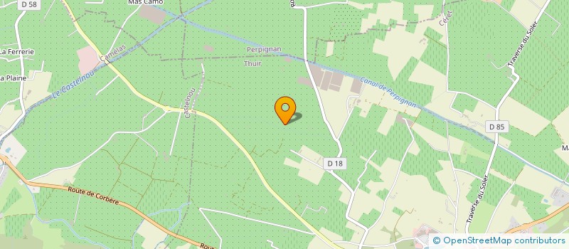 localisation de l'entreprise ADCT HOLDING  CASTELNOU