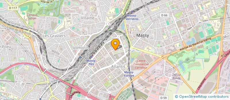 localisation de l'entreprise ADCTS CONSULTING  MASSY