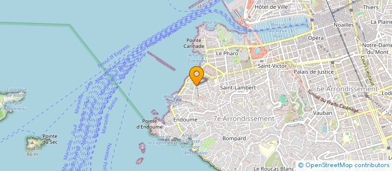 localisation de l'entreprise ADCYTHERIX à MARSEILLE