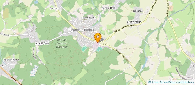 localisation de l'entreprise ADD  PLEUMEUR-BODOU