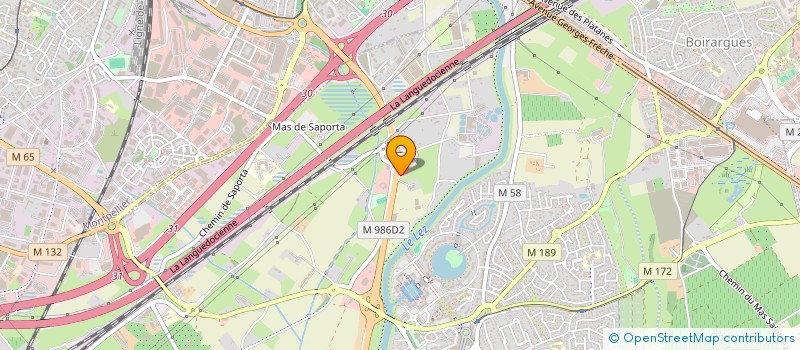 localisation de l'entreprise ADD A LINK à LATTES