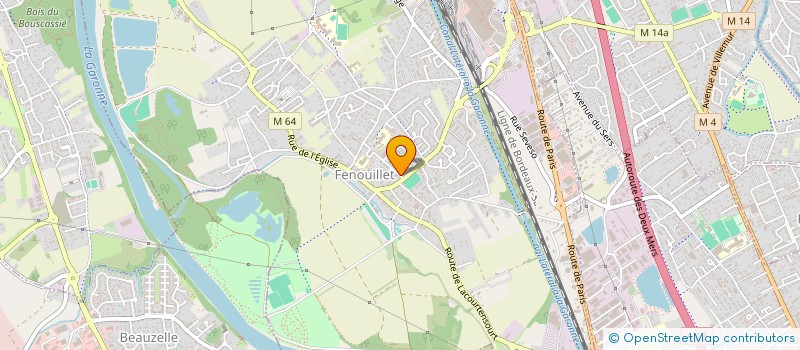 localisation de l'entreprise ADD FICTION  FENOUILLET