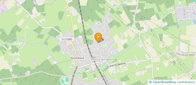 localisation de l'entreprise ADD IMMOBILIERS  MONCE-EN-BELIN