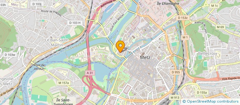 localisation de l'entreprise ADD'IN  METZ