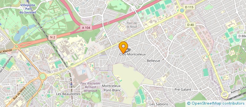 localisation de l'entreprise ADD-LAST à VILLEPINTE
