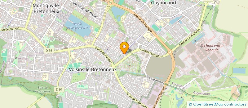 localisation de l'entreprise ADD.SCAN à VOISINS-LE-BRETONNEUX
