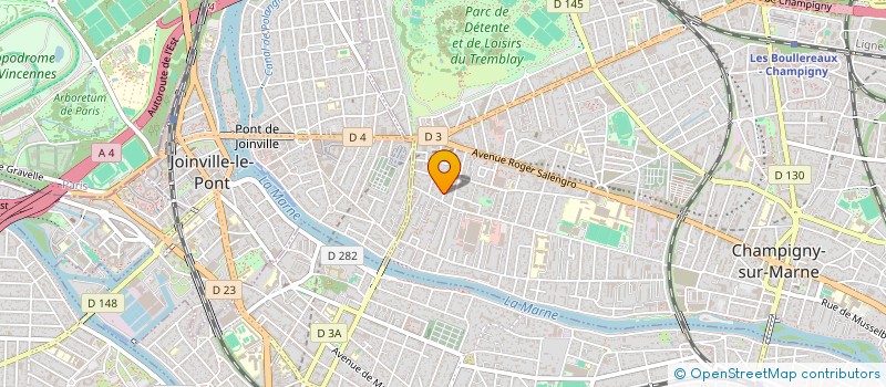 localisation de l'entreprise ADD VALUE à CHAMPIGNY-SUR-MARNE