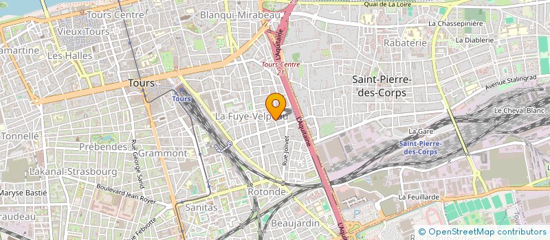 localisation de l'entreprise ADD VANTAGE  TOURS