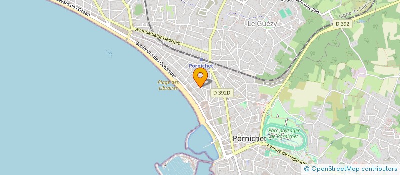 localisation de l'entreprise ADDA à PORNICHET