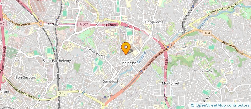 localisation de l'entreprise ADDA  MARSEILLE