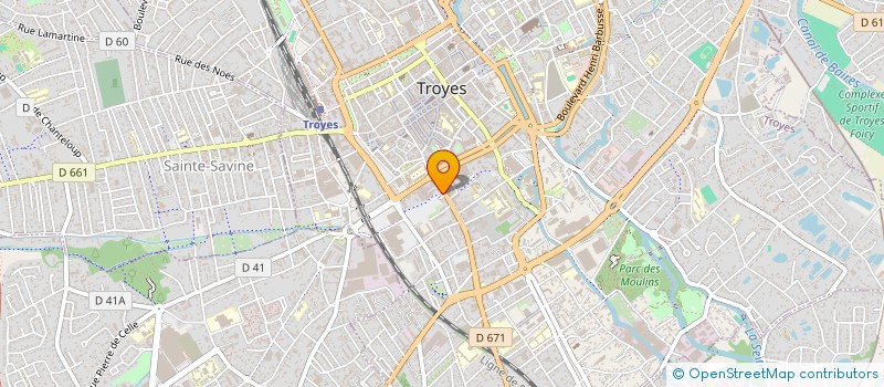 localisation de l'entreprise ADDA ASSURANCES  TROYES