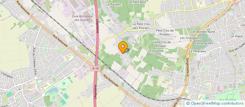 localisation de l'entreprise ADDA IMMO à INGRE