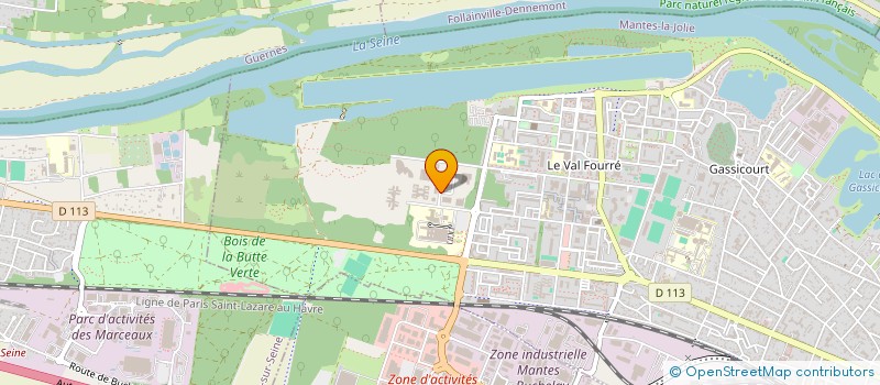 localisation de l'entreprise ADDA PARE BRISE  MANTES-LA-JOLIE