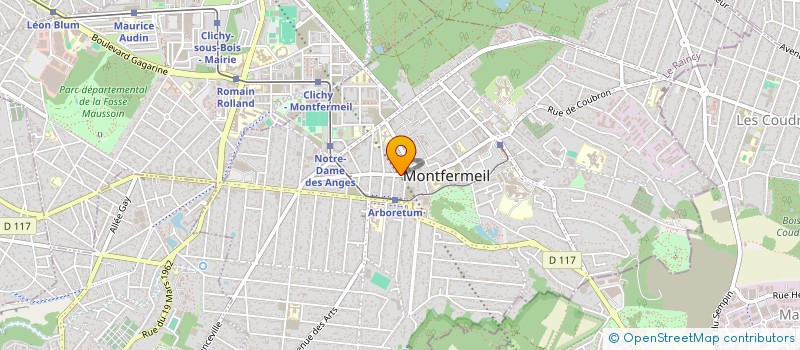 localisation de l'entreprise ADDA TRANSPORT à MONTFERMEIL